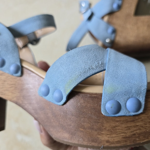 Sam Edelman Josefine sandals with wood platform heels, Size 8.5 - Picture 8 of 8